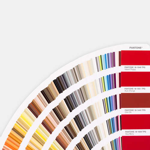 PANTONE Color Card Fashion, Home + Interiors FHI Color Guide FHIP110N -- TPG Card