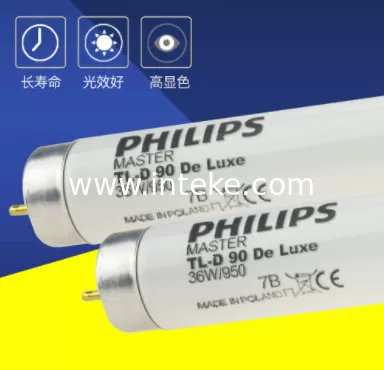 D50 Light Source Artificial Daylight Lamps Color Temperature 5000K Philips 36W/950