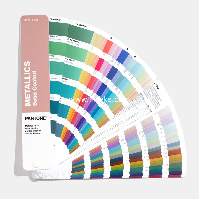 655 Metallic colors for print and packaging Pantone Metallics Guide SKU: GG1507A